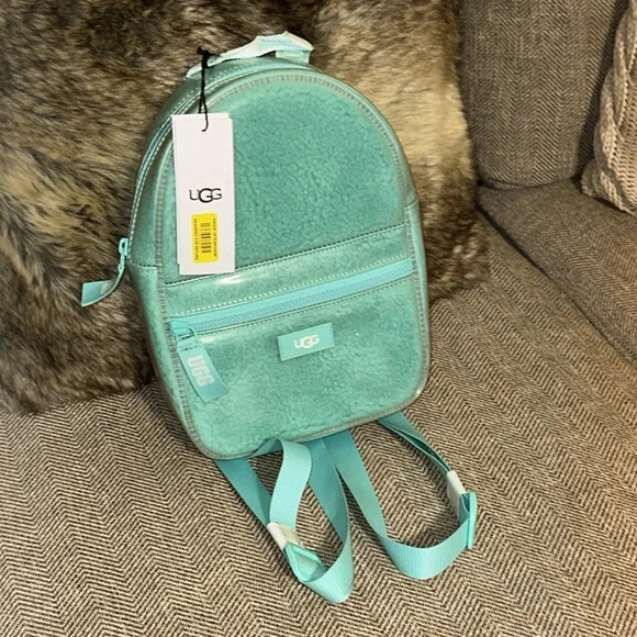 NWT Ugg Dannie II Mini Adjustable Backpack Clear Tide Pool Color main image 4